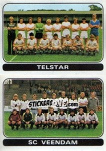 Sticker Team Telstar / Team S.C. Veendam - Voetbal 1978-1979 - Panini