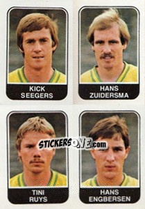 Figurina Kick Seegers / Hans Zuidersma / Tini Ruys / Hans Engbersen