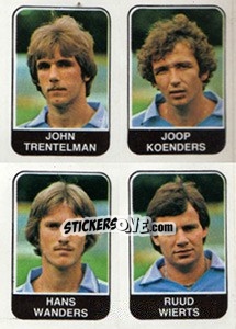 Sticker John Trentelman / Joop Koenders / Hans Wanders / Ruud Wierts - Voetbal 1978-1979 n. 364 - Panini