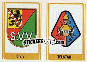 Sticker Badge S.V.V. / Badge Telstar - Voetbal 1978-1979 n. 380 - Panini