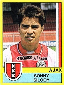Sticker Sonny Silooy - Voetbal 1989-1990 n. 7 - Panini