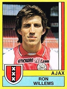Sticker Ron Willems - Voetbal 1989-1990 n. 11 - Panini