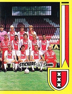 Sticker Elftal - Voetbal 1989-1990 n. 13 - Panini