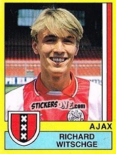 Cromo Richard Witschge - Voetbal 1989-1990 n. 14 - Panini