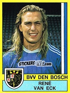 Sticker René van Eck - Voetbal 1989-1990 n. 21 - Panini