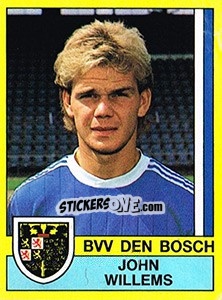 Sticker John Willems - Voetbal 1989-1990 - Panini