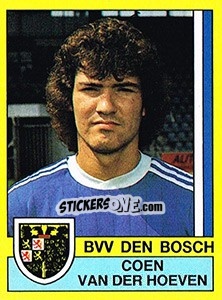 Sticker Coen van der Hoeven