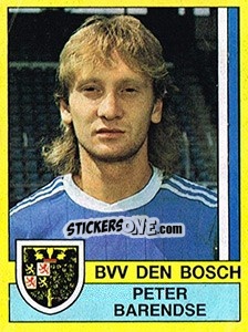 Sticker Peter Barendse - Voetbal 1989-1990 - Panini