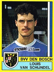 Figurina Louis van Schijndel - Voetbal 1989-1990 - Panini