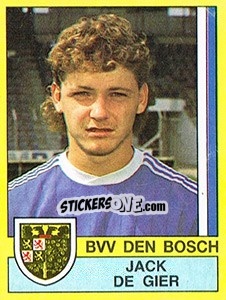 Sticker Jack de Gier - Voetbal 1989-1990 n. 31 - Panini