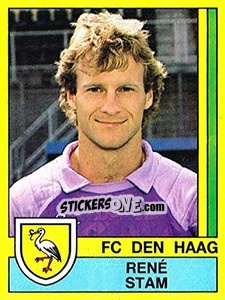 Figurina René Stam - Voetbal 1989-1990 - Panini