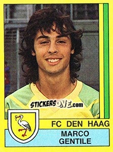 Sticker Marco Gentile - Voetbal 1989-1990 n. 38 - Panini