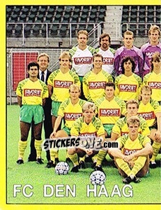 Sticker Elftal - Voetbal 1989-1990 - Panini