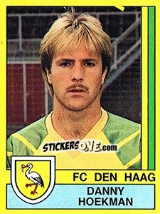 Sticker Danny Hoekman - Voetbal 1989-1990 - Panini