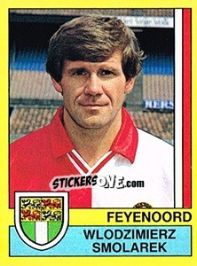 Sticker Wlodzimierz Smolarek - Voetbal 1989-1990 n. 63 - Panini