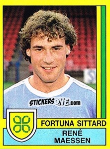 Sticker René Maessen - Voetbal 1989-1990 n. 68 - Panini