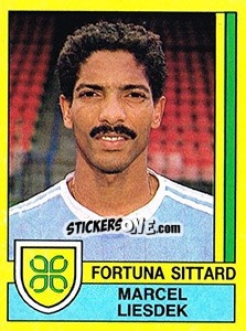 Sticker Marcel Liesdek - Voetbal 1989-1990 n. 70 - Panini
