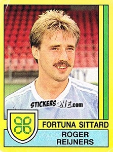 Sticker Roger Reijners - Voetbal 1989-1990 n. 77 - Panini