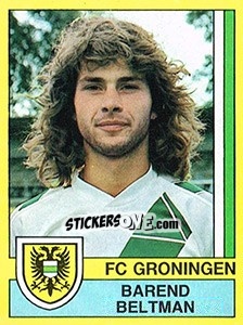 Sticker Barend Beltman - Voetbal 1989-1990 - Panini