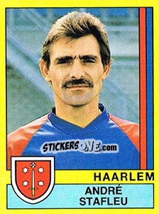 Sticker André Stafleu - Voetbal 1989-1990 - Panini