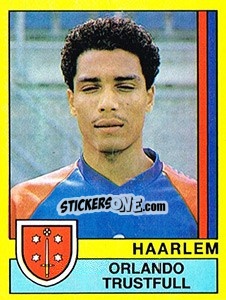 Sticker Orlando Trustfull - Voetbal 1989-1990 n. 104 - Panini