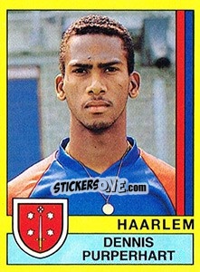 Figurina Dennis Purperhart - Voetbal 1989-1990 - Panini