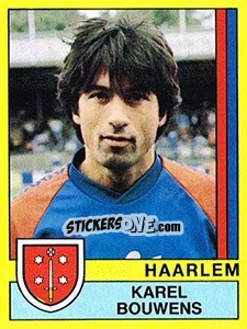 Cromo Karel Bouwens - Voetbal 1989-1990 - Panini