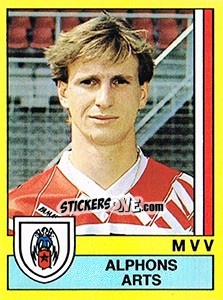 Figurina Alphons Arts - Voetbal 1989-1990 - Panini