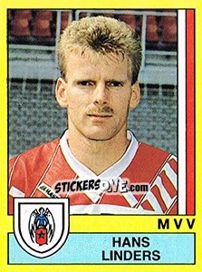 Sticker Hans Linders - Voetbal 1989-1990 n. 119 - Panini