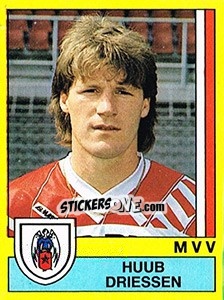 Sticker Huub Driessen - Voetbal 1989-1990 - Panini