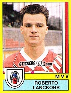 Sticker Roberto Lanckohr - Voetbal 1989-1990 - Panini