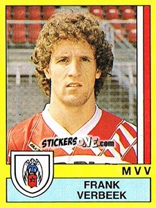 Sticker Frank Verbeek - Voetbal 1989-1990 - Panini