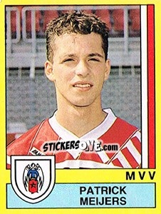 Sticker Patrick Meijers - Voetbal 1989-1990 - Panini