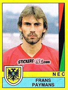 Sticker Frans Paymans - Voetbal 1989-1990 n. 134 - Panini