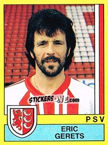 Sticker Eric Gerets - Voetbal 1989-1990 - Panini