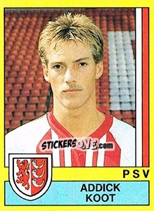 Sticker Addick Koot - Voetbal 1989-1990 - Panini