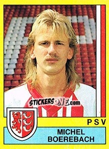 Sticker Michel Boerebach - Voetbal 1989-1990 - Panini