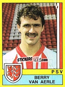 Sticker Berry van Aerle - Voetbal 1989-1990 - Panini