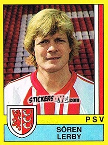 Sticker Sören Lerby - Voetbal 1989-1990 - Panini
