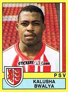 Sticker Kalusha Bwalya - Voetbal 1989-1990 n. 162 - Panini