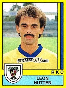 Figurina Leon Hutten - Voetbal 1989-1990 - Panini