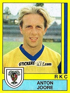 Sticker Anton Joore - Voetbal 1989-1990 - Panini