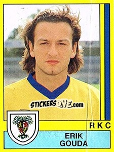 Sticker Erik Gouda - Voetbal 1989-1990 n. 166 - Panini