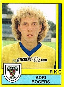 Cromo Adri Bogers - Voetbal 1989-1990 - Panini