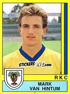 Cromo Mark van Hintum - Voetbal 1989-1990 - Panini