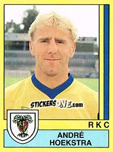 Sticker André Hoekstra - Voetbal 1989-1990 - Panini