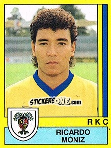 Sticker Ricardo Moniz - Voetbal 1989-1990 n. 172 - Panini