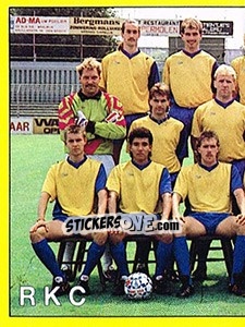 Sticker Elftal - Voetbal 1989-1990 - Panini