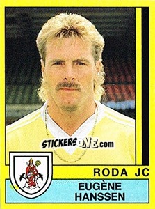 Sticker Eugène Hanssen - Voetbal 1989-1990 n. 181 - Panini