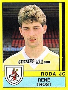 Sticker René Trost - Voetbal 1989-1990 n. 184 - Panini